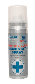 Click Medical Cuteeze Haemostatic Spray 70Ml White Size 70ML CM0565