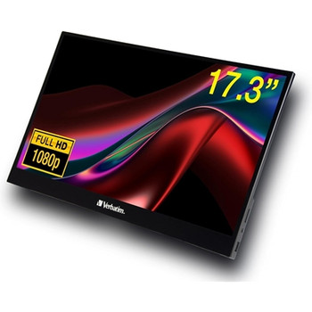 Verbatim 49593 Portable 17.3" Fhd Touch Monitor Alu 49593
