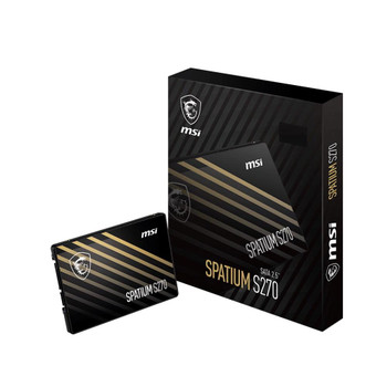 Msi 480Gb Serial 2.5" Solid State Drive Spatium S270 S-Ata/6Gb/S SPATIUM S270 SATA 2.5 480GB