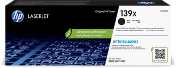 Hp 139X Original High Yield Laser Toner Cartridge Black 1 Pack 4000 Pages W1390X