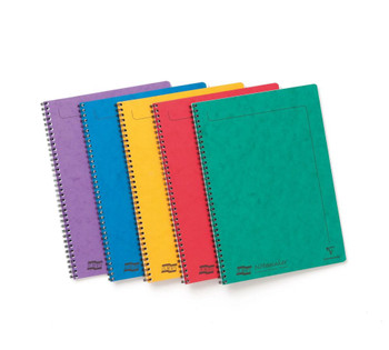 Clairefontaine Europa 10PK Notemaker A4 120 pages 90g paper Assorted 4860
