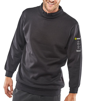 Beeswift Arc Compliant Sweatshirt Navy Blue Size XXXL CARC3NXXXL