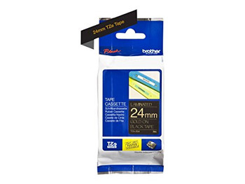 Brother TZE354 Gold on Black TZE354