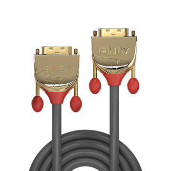 Lindy 2M Dvi-D Dual Link Cable Gold Line. Cable Length: 2 M Connector 1: Dvi-D C 36202