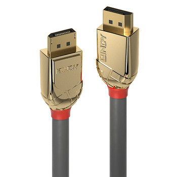Lindy 7.5M Displayport 1.2 Cable Gold Line. Cable Length: 7.5 M Connector 1: Dis 36295