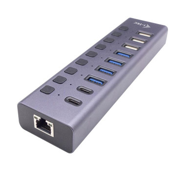 i-tec CACHARGEHUB9LAN i-tec USB-A/USB-C Charging CACHARGEHUB9LANUK