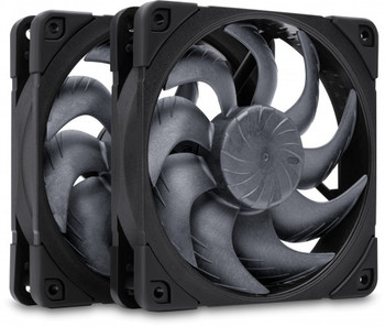 Noctua NF-A12x25 G2 PWM Sx2 PP chromax.black 12V 2nd Gen Quiet 120mm Fans NF-A12X25-G2-SX2-PP-CH-BK