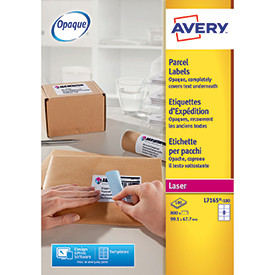Avery L7165-100 Parcel Labels 100 sheets - 8 Labels per Sheet AVERYL7165-100
