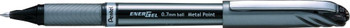 Pentel Energel+ 12 Pack Black Gel Rollerball Pen 0.7mm Tip 0.35mm Line BL27AX