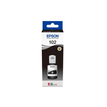102 EcoTank Black ink bottle C13T03R140