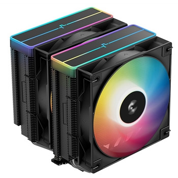 Deepcool AG620 Bk Argb V2 Dual-Tower Cpu Air Cooler With 120Mm Argb Fans Compati R-AG620-BKAMMN-GJD