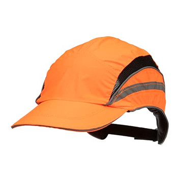3M Hc23 First Base Safety Baseball Cap Hi Vis Orange HC23HO