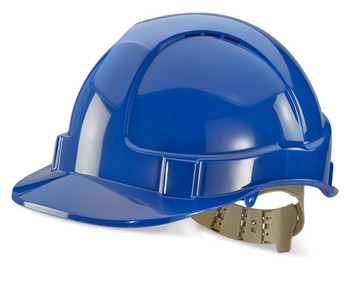 Beeswift Comfort Vented Safety Helmet Blue BBVSHB