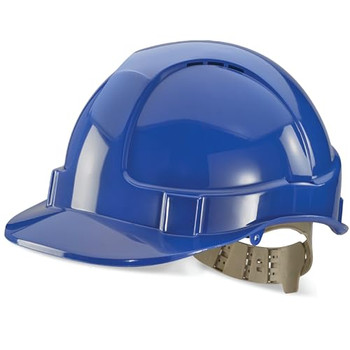 Beeswift Comfort Vented Safety Helmet Blue BBVSHB