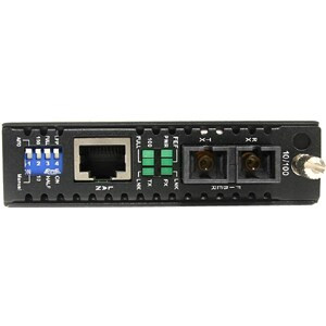 Startech 10/100 Mbps Multi Mode Fiber Media Converter Sc 2 Km Convert And Extend ET90110SC2