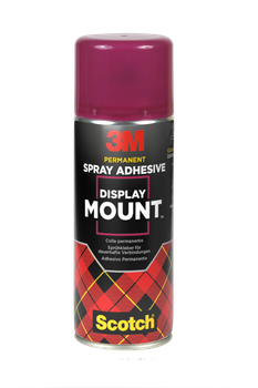 Scotch Display Mount Permanent Adhesive Spray CFC Free 400ml 7100296529