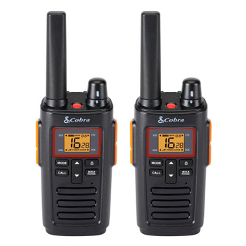 Cobra RX380 2 Way Radio 16 Channel Twin Pack RX3802PK