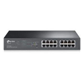 TP-LINK TL-SG1016PE 16-Port Gigabit Easy Smart Desktop/Rackmount Switch 8-Port P TL-SG1016PE