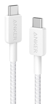 Anker A81F5G21 Usb Cable 0.9 M Usb C White A81F5G21