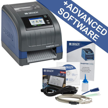 Brady I3300-C-EU-W-BWS i3300 Industrial Label I3300-C-EU-W-BWS