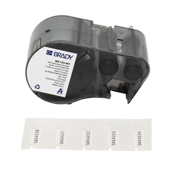 Brady M5-123-461 BMP51/BMP53/M511 Label M5-123-461