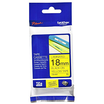 Brother TZE641 Black on Yellow TZE641