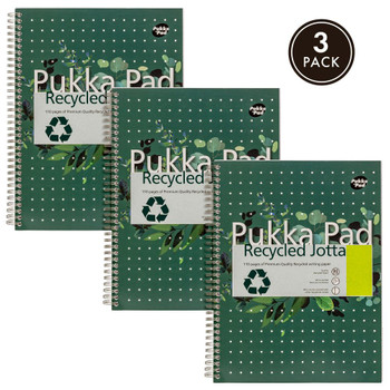Pka A4 Recycled Jotta FSC Recycled Pack of 3 RCA41103