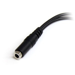 Startech 3.5Mm 4 Position To 2X 3 Position 3.5Mm Headset Splitter Adapter F/M Mi MUYHSFMM
