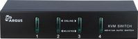 Inter-Tech 88887169 Kvm-As-41Ua Kvm Switch Black 88887169