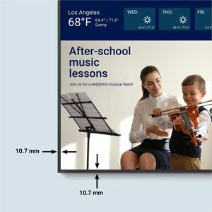 Benq St6504. Product Design: Digital Signage Flat Panel. Display Diagonal: 165.1 9H.S46TB.RE2