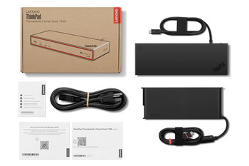 Lenovo Thinkpad Thunderbolt 5 Smart Dock 7500. Connectivity Technology: Wired Ho 40BA0265UK