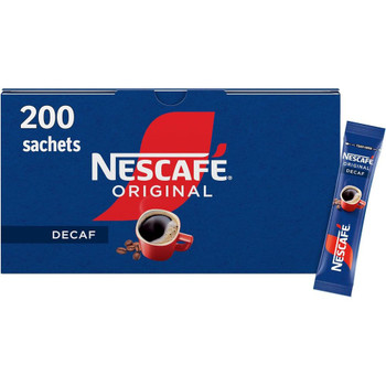 NESCAFE Original Decaf 200 Sachets NESCAFEDECAF200SACHETS