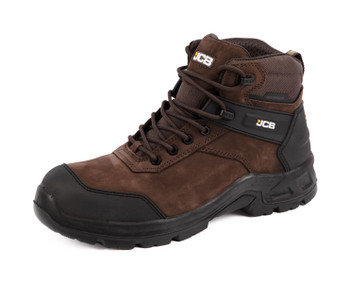 Jcb Fastrac Safety Boot Brown Size 8 JCB825BR08