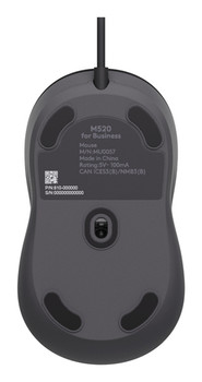 Logitech Signature Wired M520 for Business Ambidextrous Optical USB-C 4000dpi 910-007511