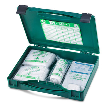 Click Medical 1 Person First Aid Kit Boxed Green CM0001