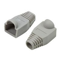 LogiLink MP0063 Cable Boot Grey 50 PcS MP0063