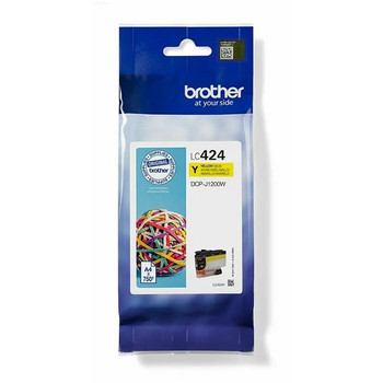 Brother LC-424Y ink cartridge 1 pcs Original Yellow LC424Y