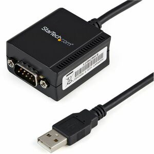 Startech 1 Port Ftdi Usb To Serial Rs232 Adapter Cable With Com Retention Add An ICUSB2321F