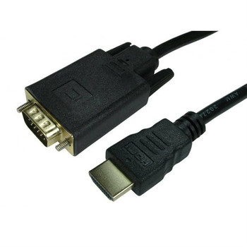 Cables Direct 77HDMI-VGCAB022 video cable adapter 1.8 m HDMI VGA D-Sub Black 77HDMI-VGCAB022