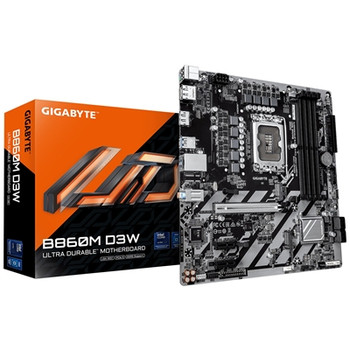 Gigabyte B860M D3W Intel 1851 Socket Motherboard Micro-Atx 4X Ddr5 Slots 2X M.2 B860M D3W