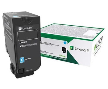 Lexmark 73B20C0 toner cartridge Original Cyan 1 pcs 73B20C0