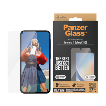 Panzer Glass Panzerglass ?� Screen Protector Samsung Galaxy A35 5G | Ultra-Wide 7357