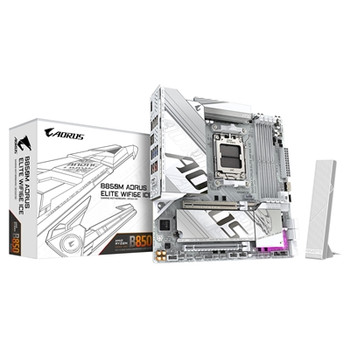 Gigabyte B850M AORUS ELITE WIFI6E ICE Amd Am5 Socket Motherboard Micro-Atx 4X Dd B850M AORUS ELITE WIFI6E ICE