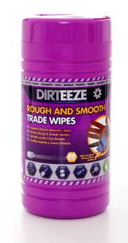 Dirteeze Rough And Smooth Wipes Purple DZRS80