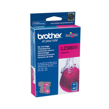 Brother LC-980M ink cartridge Original Magenta 1 pcs LC980M