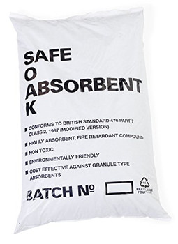 Beeswift Loose Fibre Spill Absorbant 30 Ltr White Size 30L ZLFA30