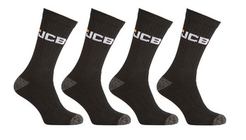 Jcb Workwear Apparel Socks Black/Grey Size 45967 JCBX000060