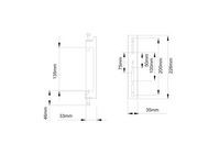 Multibrackets 7350073733903 M Pro Series - Fixed Arms 7350073733903
