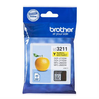 Brother LC-3211Y ink cartridge Original Yellow LC3211Y