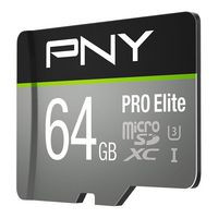PNY P-SDU64GV31100PRO-GE Pro Elite 64 Gb Microsdxc P-SDU64GV31100PRO-GE